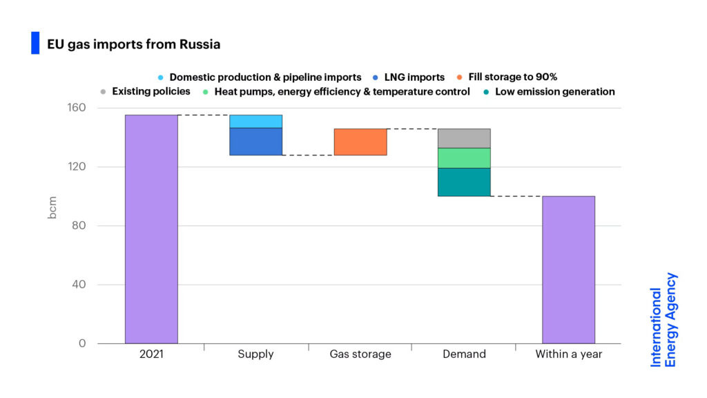 Plan de la AIE para reducir la dependencia de Europa del gas ruso - pv ...