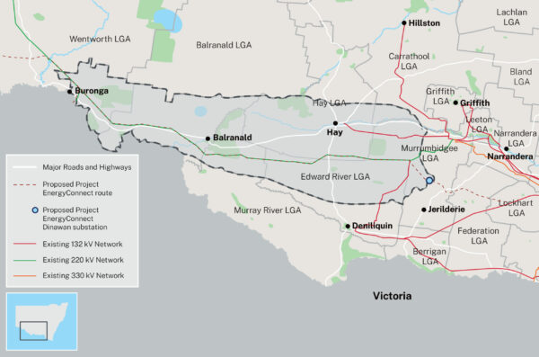 Humelink Development Map Hitachi's Humelink high-voltage tech will unlock solar projects in ...