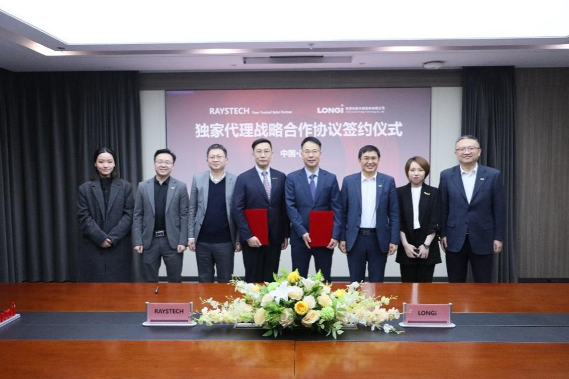 LONGi and Raystech Announce Exclusive Strategic Partnership to ...