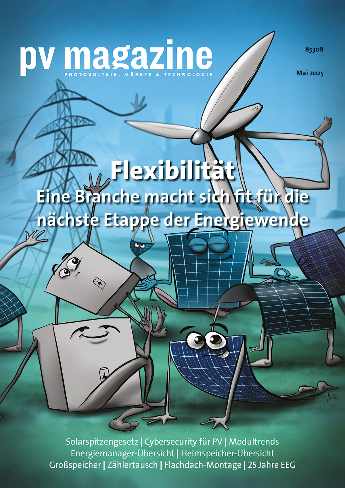 Cover, pv magazine Deutschland, Mai 2025