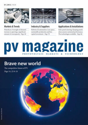 01/2012 Single Digital Issue - pv magazine global