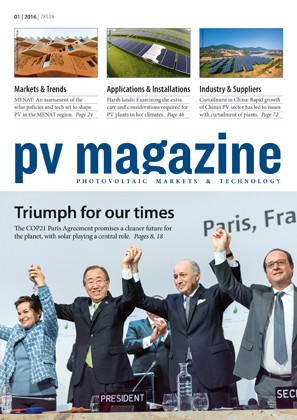 01/2016 Einzelheft Digital - pv magazine global