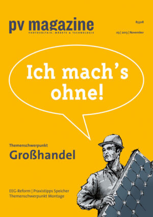 03/2013 Single Print & Digital Issue - pv magazine Germany