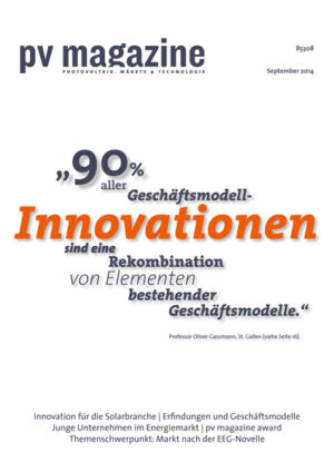 03/2014 Single Print & Digital Issue - pv magazine Germany