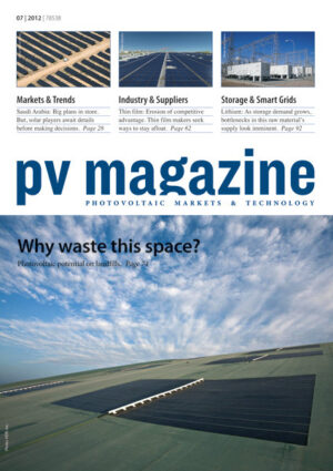 07/2012 Single Print & Digital Issue - pv magazine global