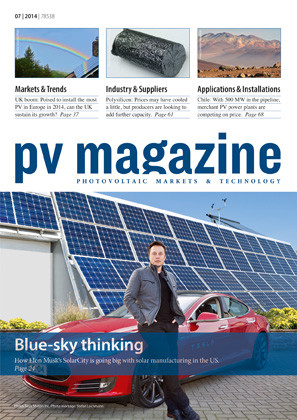 07/2014 Single Print & Digital Issue - pv magazine global