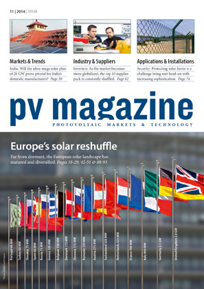 11/2014 Single Digital Issue - pv magazine global