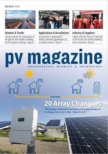 06/2016 Einzelheft Print & Digital - pv magazine global