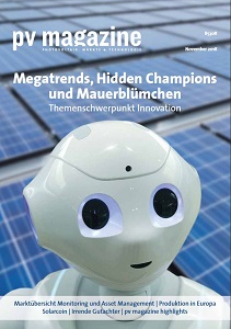 November 2018 Single Digital Issue - pv magazine Germany