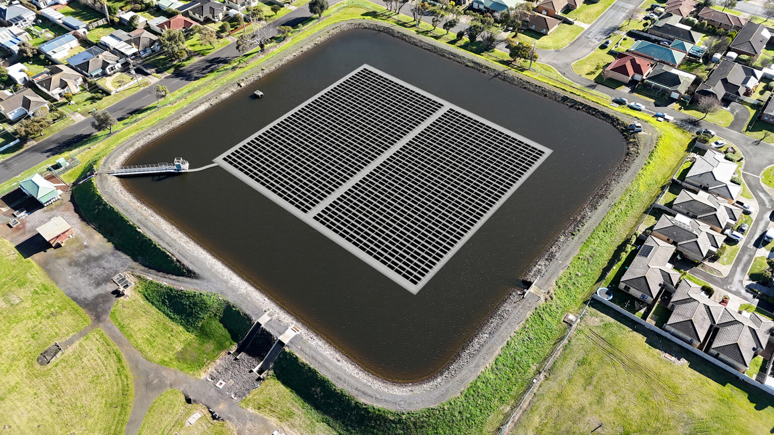 Enervest begins building Australia's biggest floating solar system - pv ...