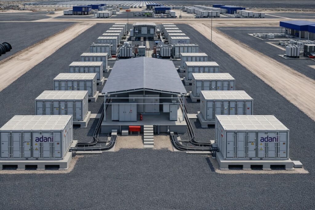 Adani Green Energy commissions 3.37 GWh battery energy storage system ...